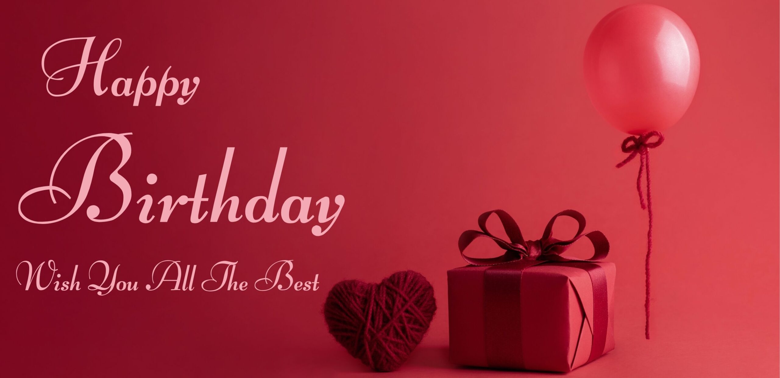 modern red birthday (Flyer)
