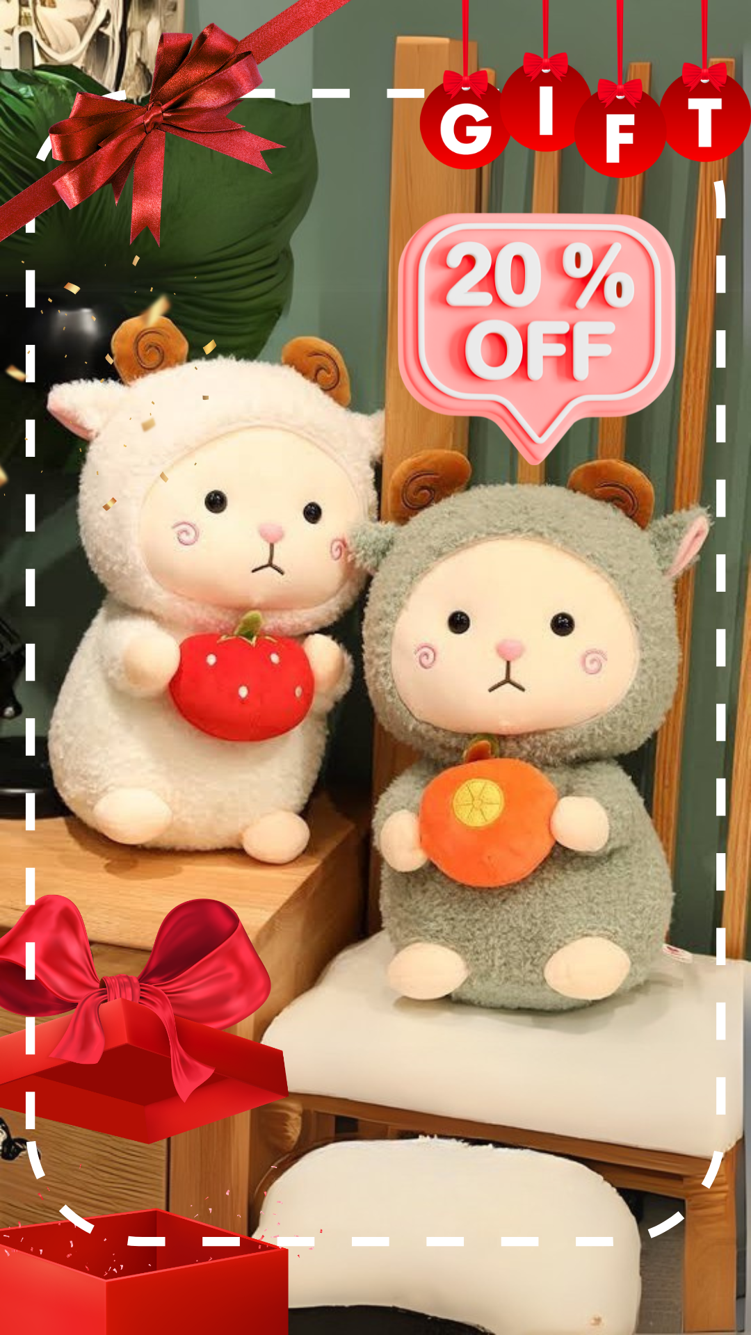 Grey and Brown SImple Teddy Bear Phone Wallpaper