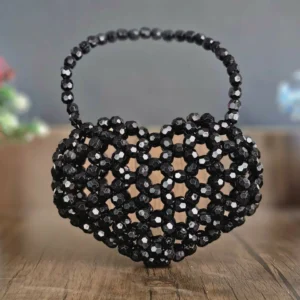 شنطة خرز اسود