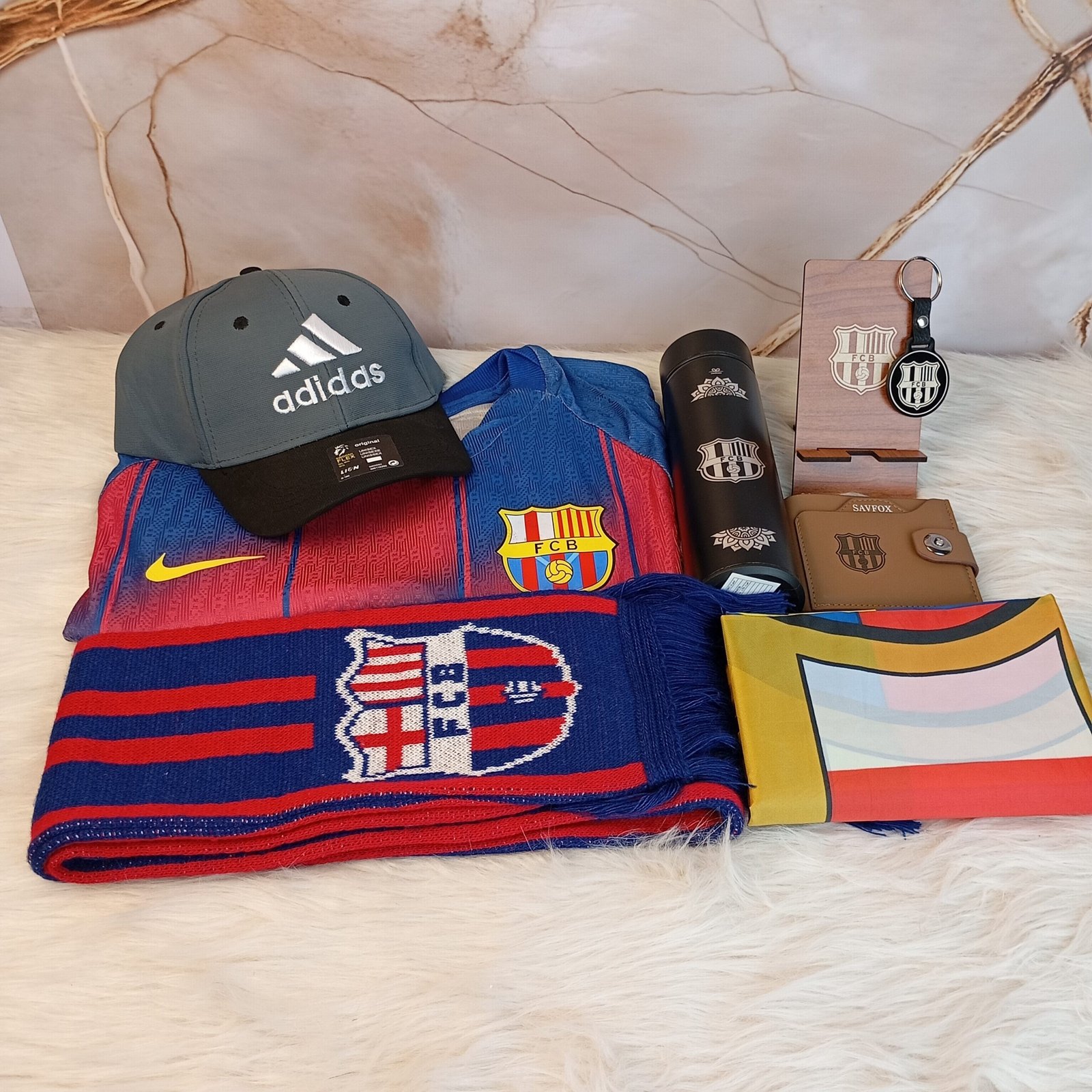 بوكس مشجع برشلونة
